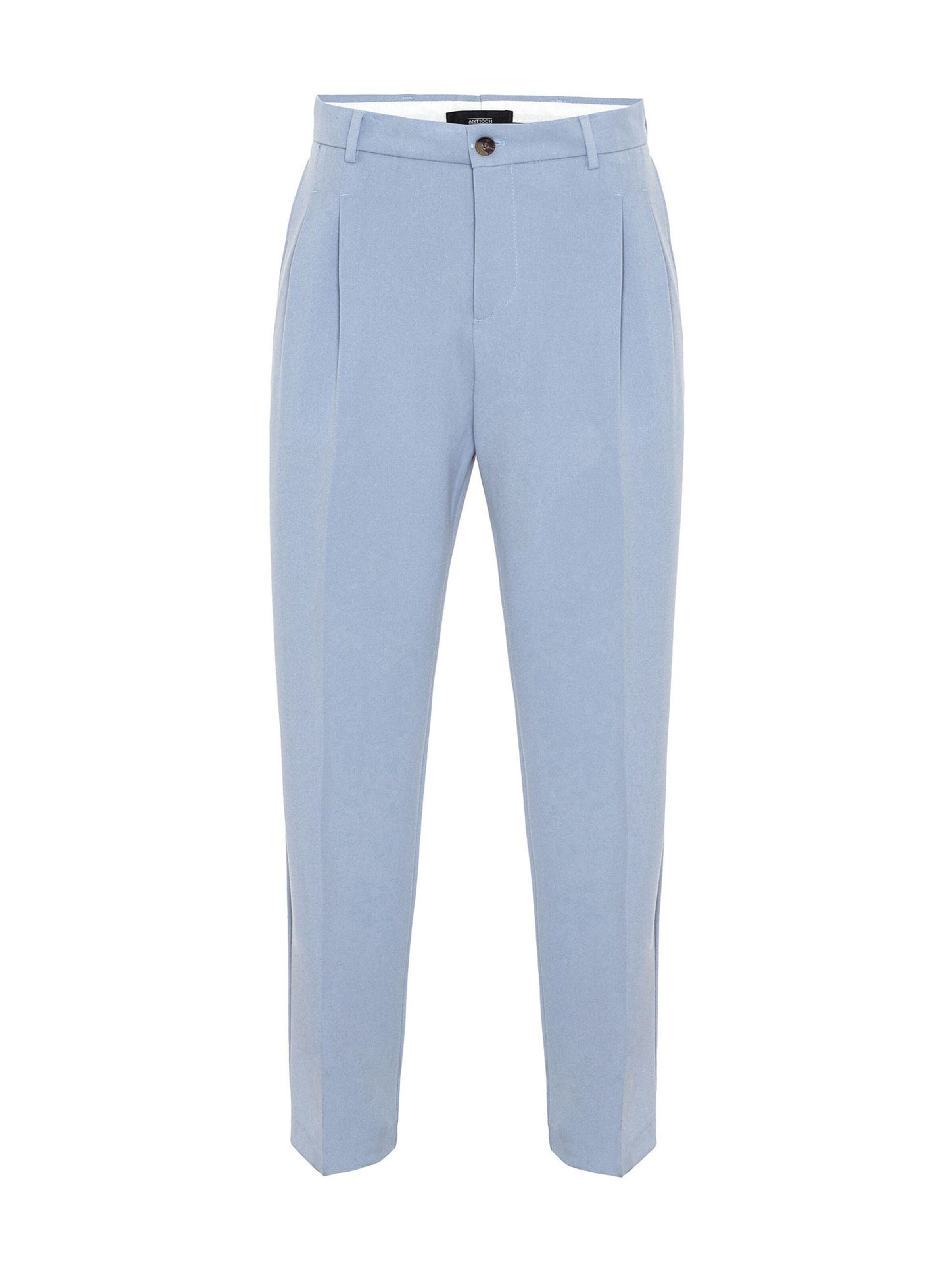 Regular Pantalon à pince Antioch en bleu : devant