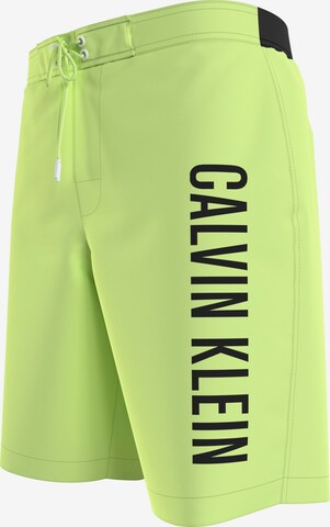 Calvin Klein Swimwear Board Shorts in Yellow