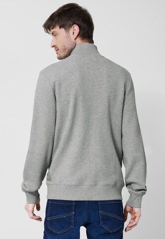 Street One MEN Sweatjacke in Grau