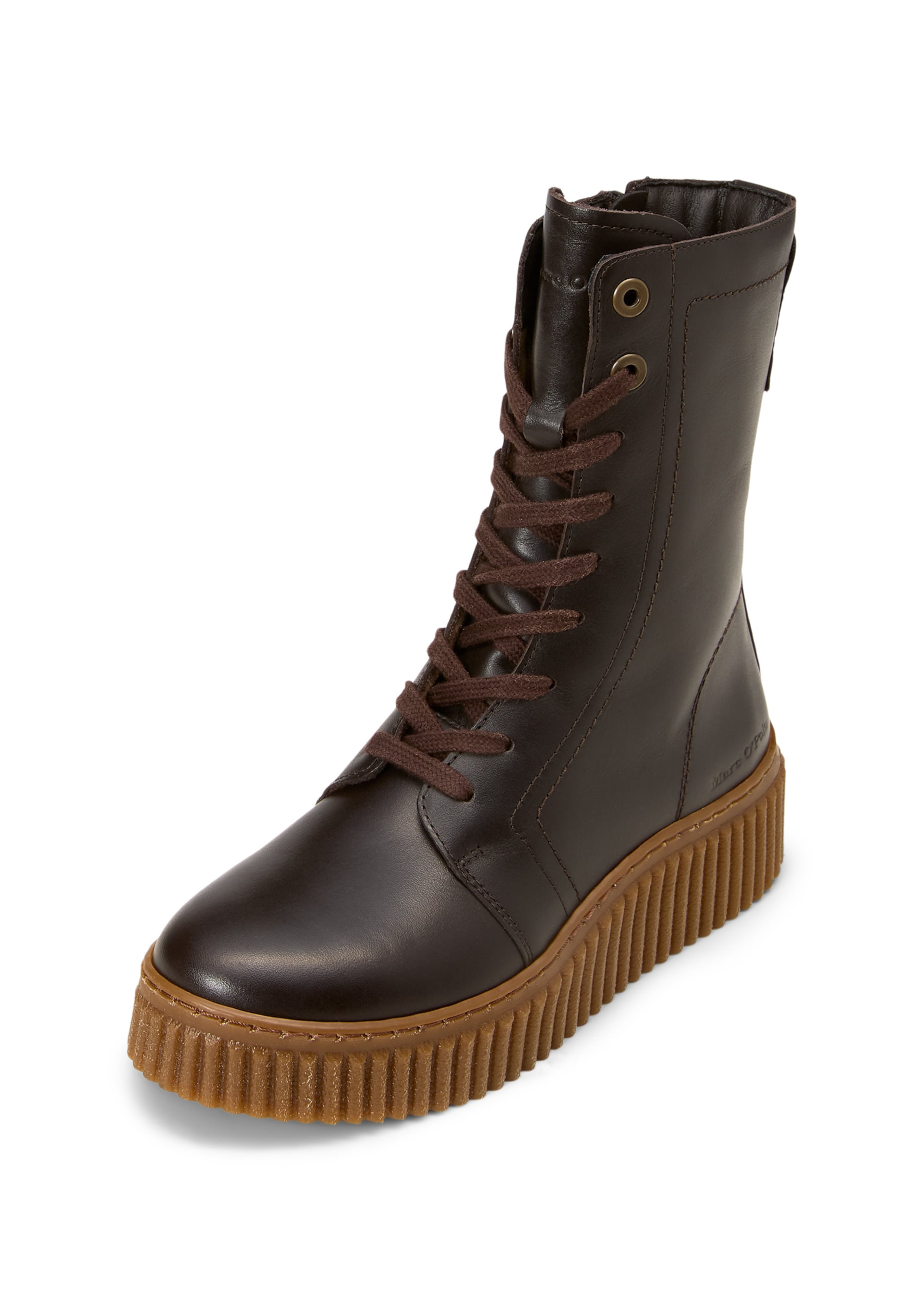 Marc O'Polo Stiefelette  'Bianca ' in Braun: Vorderseite