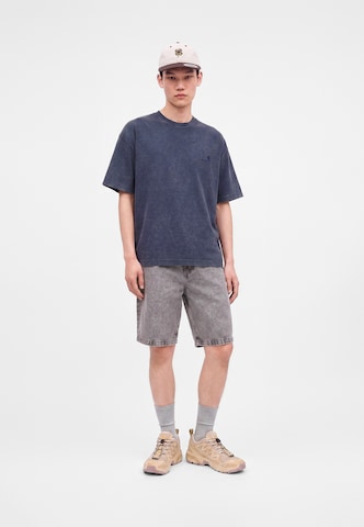 Tricou 'Lambert' de la Carhartt WIP pe albastru