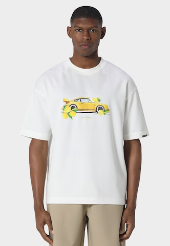 Pas De Monaco - Camiseta 'Lemond' en blanco: frente