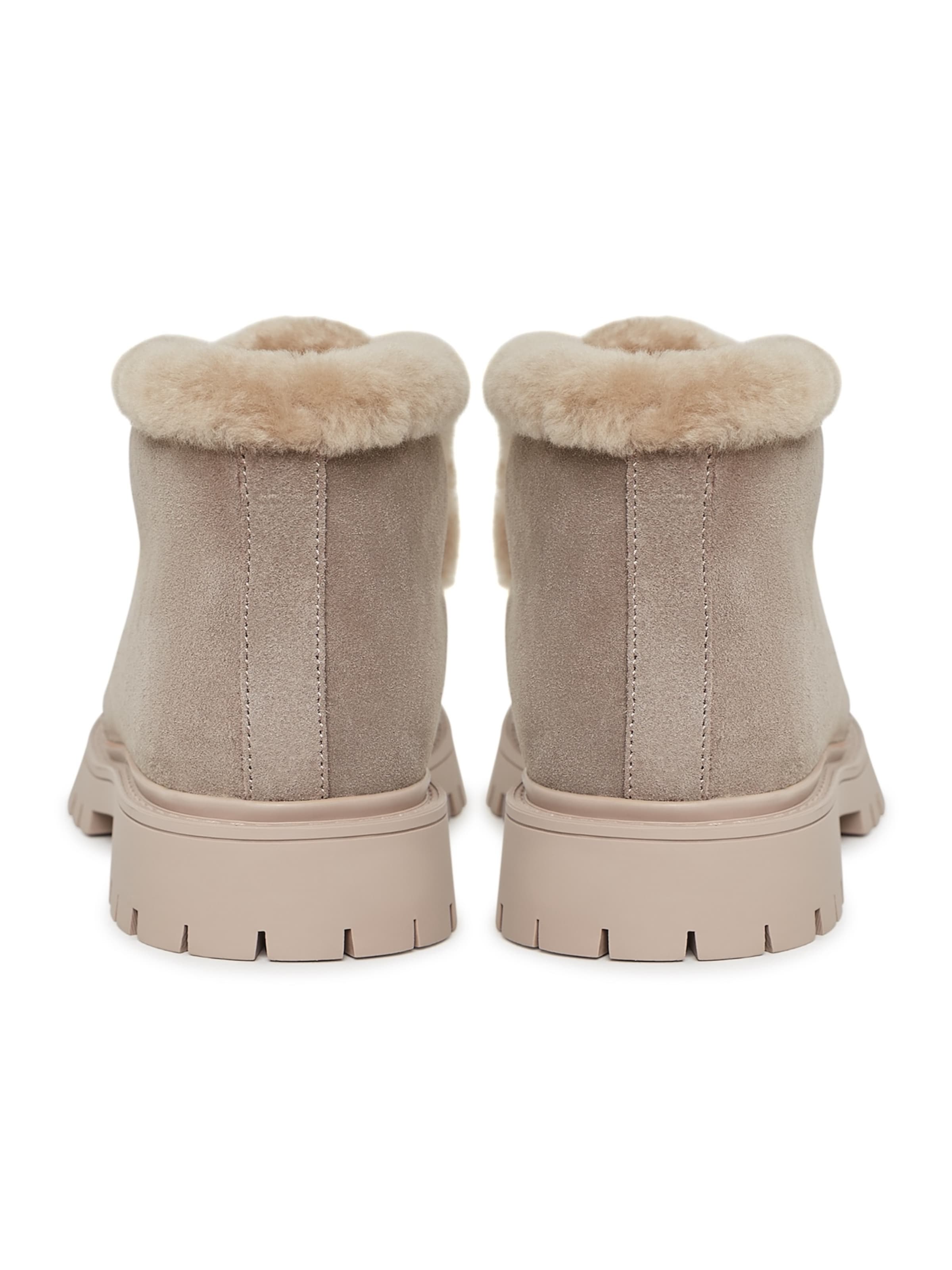 CESARE GASPARI Stiefel in Beige