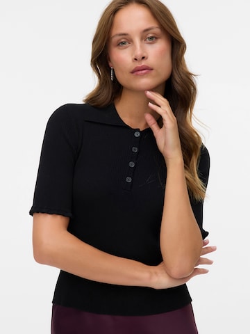 VERO MODA Sweater 'VMWONDER' in Black: front