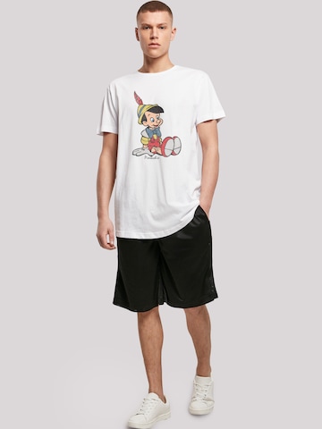 F4NT4STIC Shirt 'Disney Pinocchio Classic' in Wit