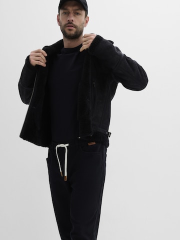 Regular Pantalon bonprix en noir
