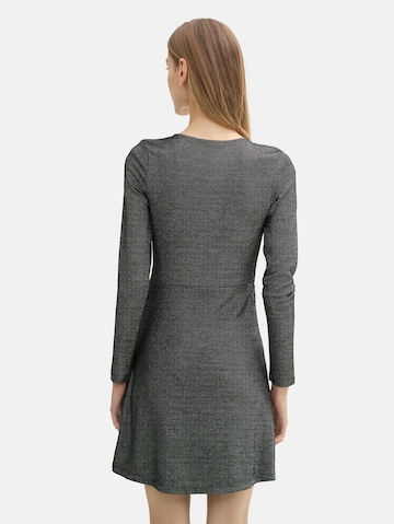 TOM TAILOR DENIM Kleid in Schwarz