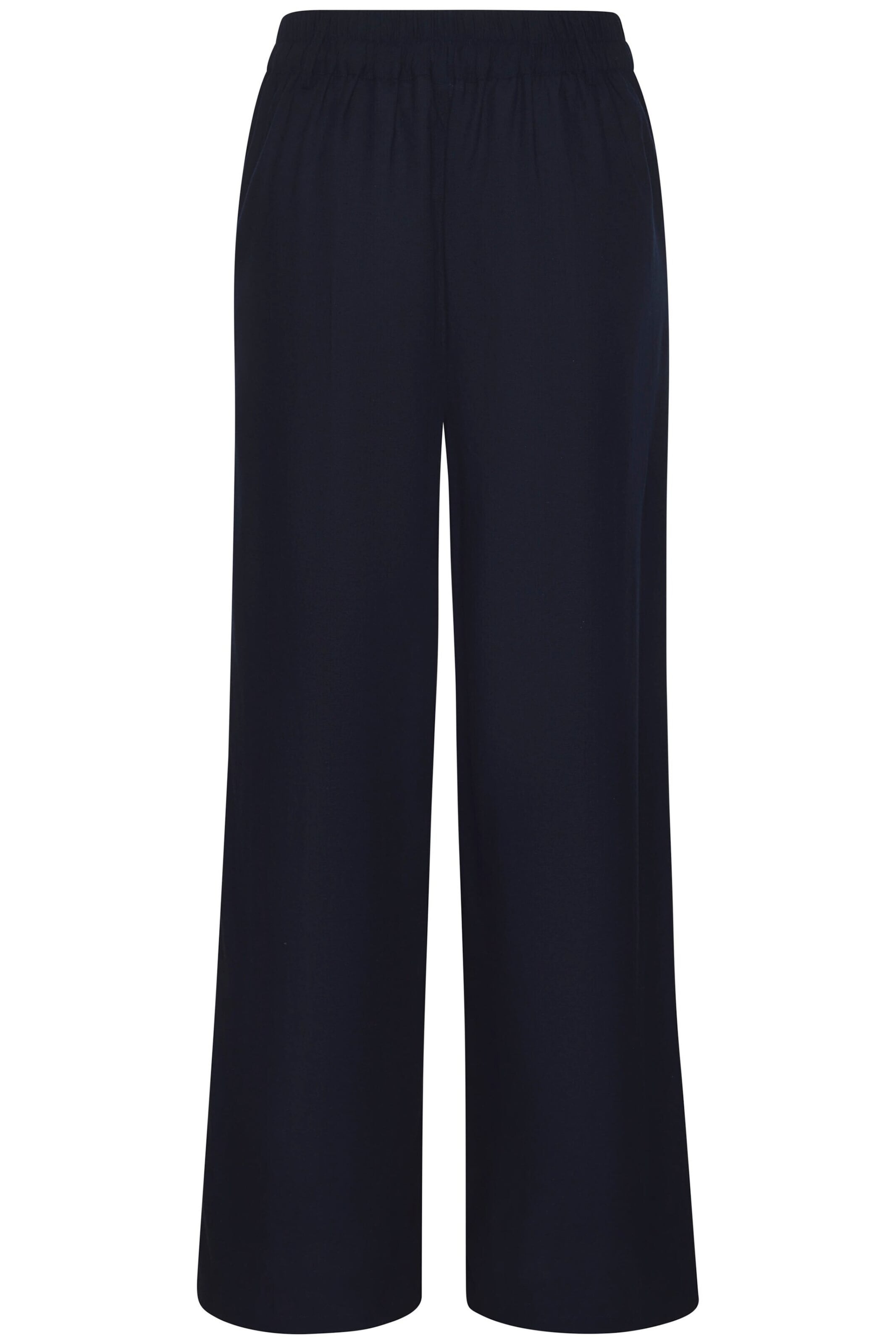 LASCANA Loosefit Élére vasalt nadrágok - kék