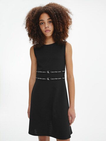 Calvin Klein JeansHaljina - crna boja: prednji dio