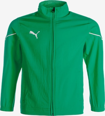 PUMA Sportjas in Groen: voorkant
