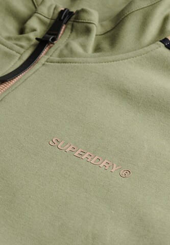 Superdry Sweatvest 'Tech Cult' in Groen