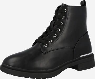 NEW LOOK Lace-Up Ankle Boots in Black: front