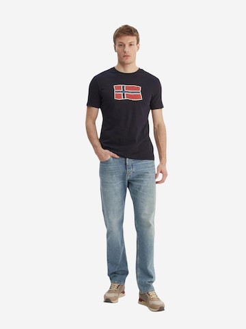NAPAPIJRI Shirt 'S-MAHSA SS NP0A4FZB' in Blue