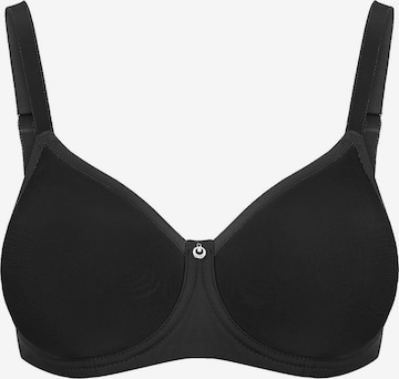 SUSA Bra 'Catania' in Black: front