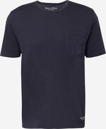 T-Shirt Marc O'Polo en bleu : devant