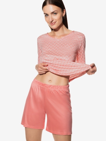 Mey Pyjama in Roze: voorkant
