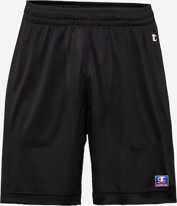 Regular Pantalon de sport Champion Authentic Athletic Apparel en noir : devant