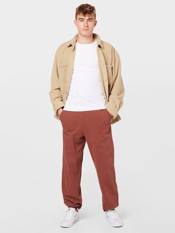 ABOUT YOU Limited Trousers 'Luis' in Brown