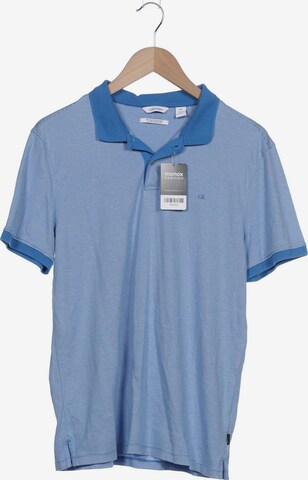 Calvin Klein Poloshirt M in Blau: predná strana