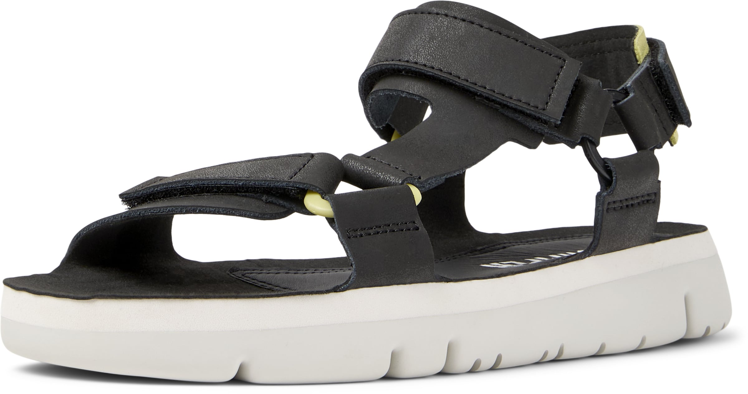 Sandales 'Oruga' CAMPER en noir : devant