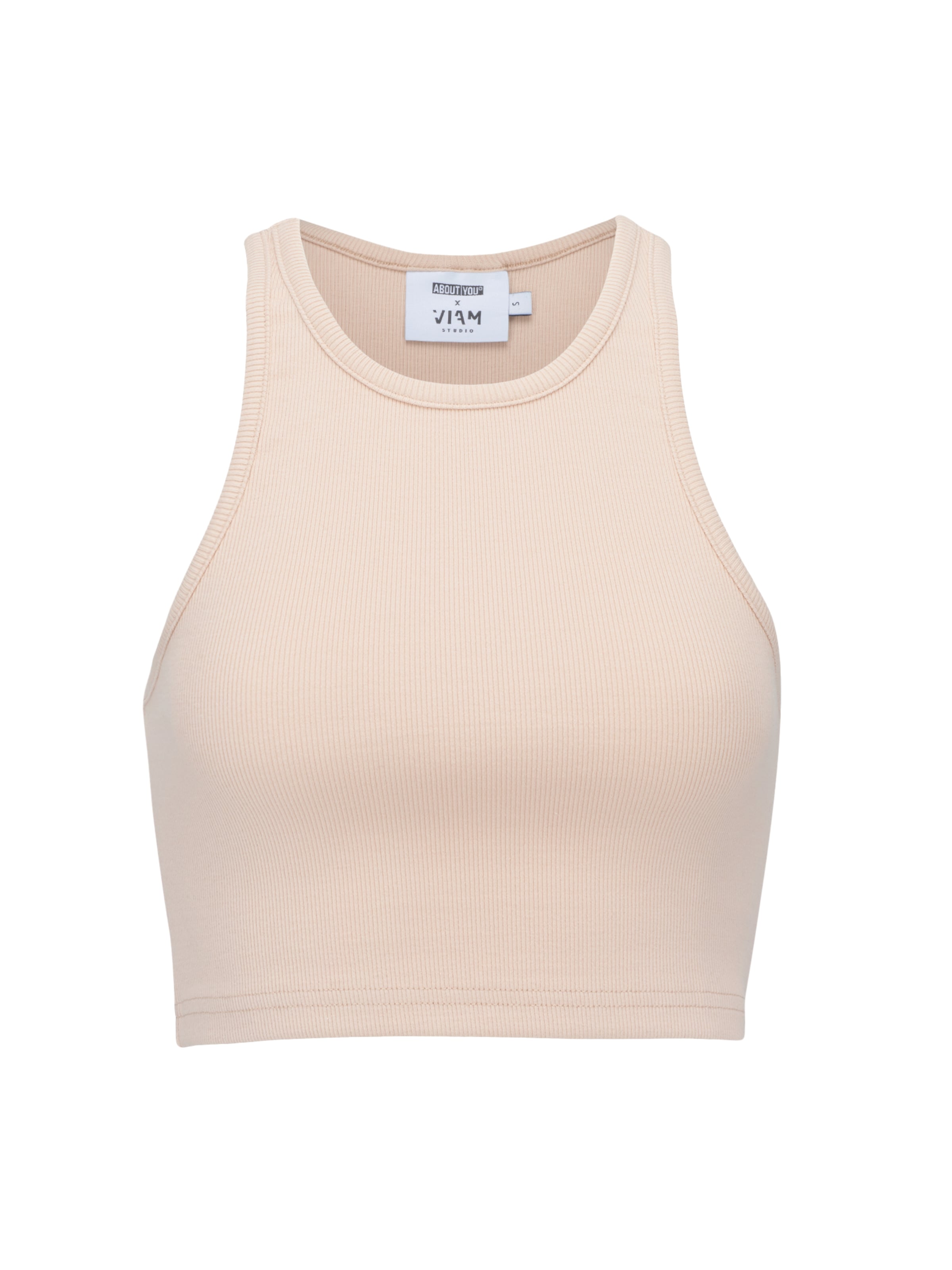 ABOUT YOU x VIAM Studio Топ 'Mariah' в Бежевый: спереди