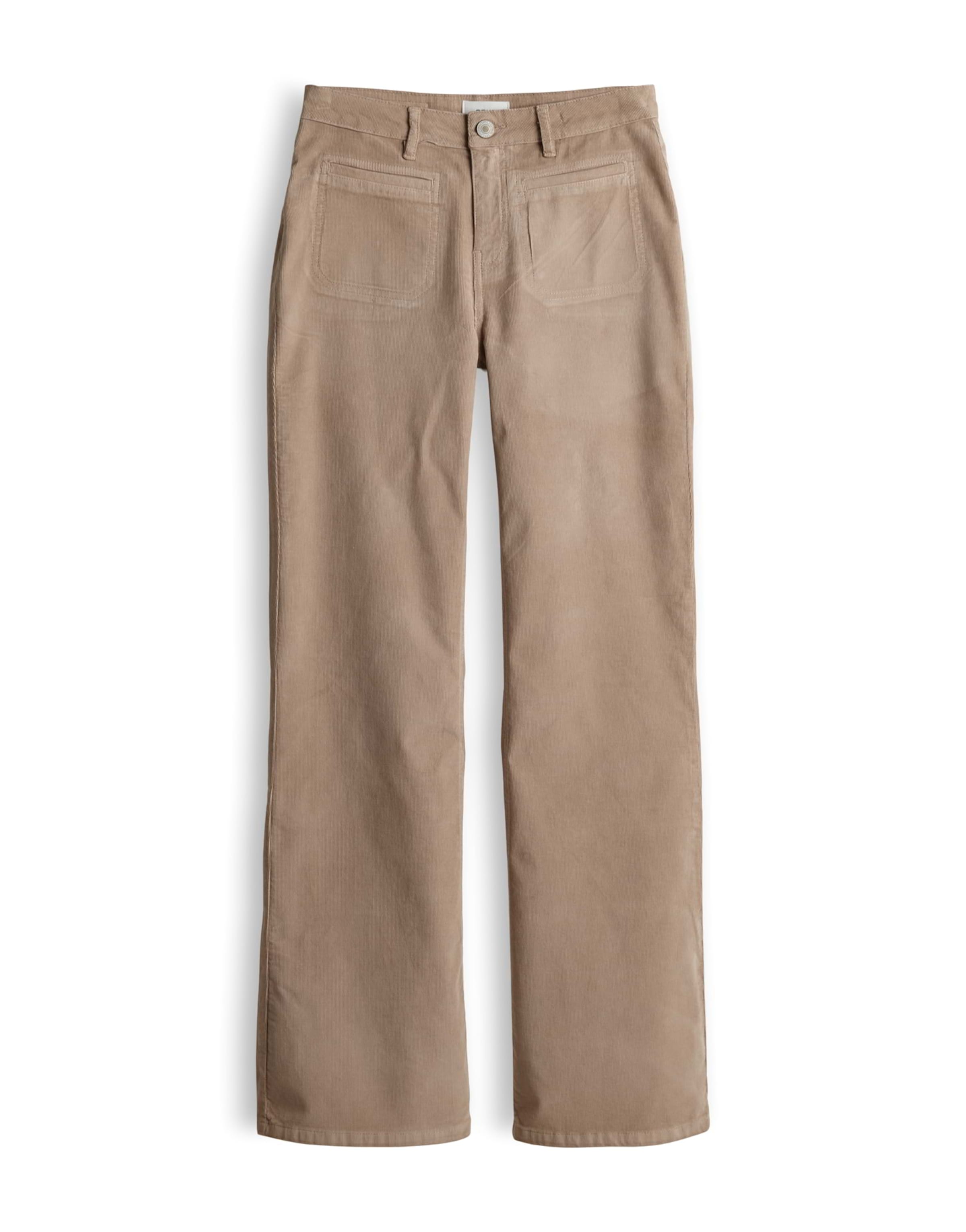OPUS Flared Trousers 'Evita' in Brown: front