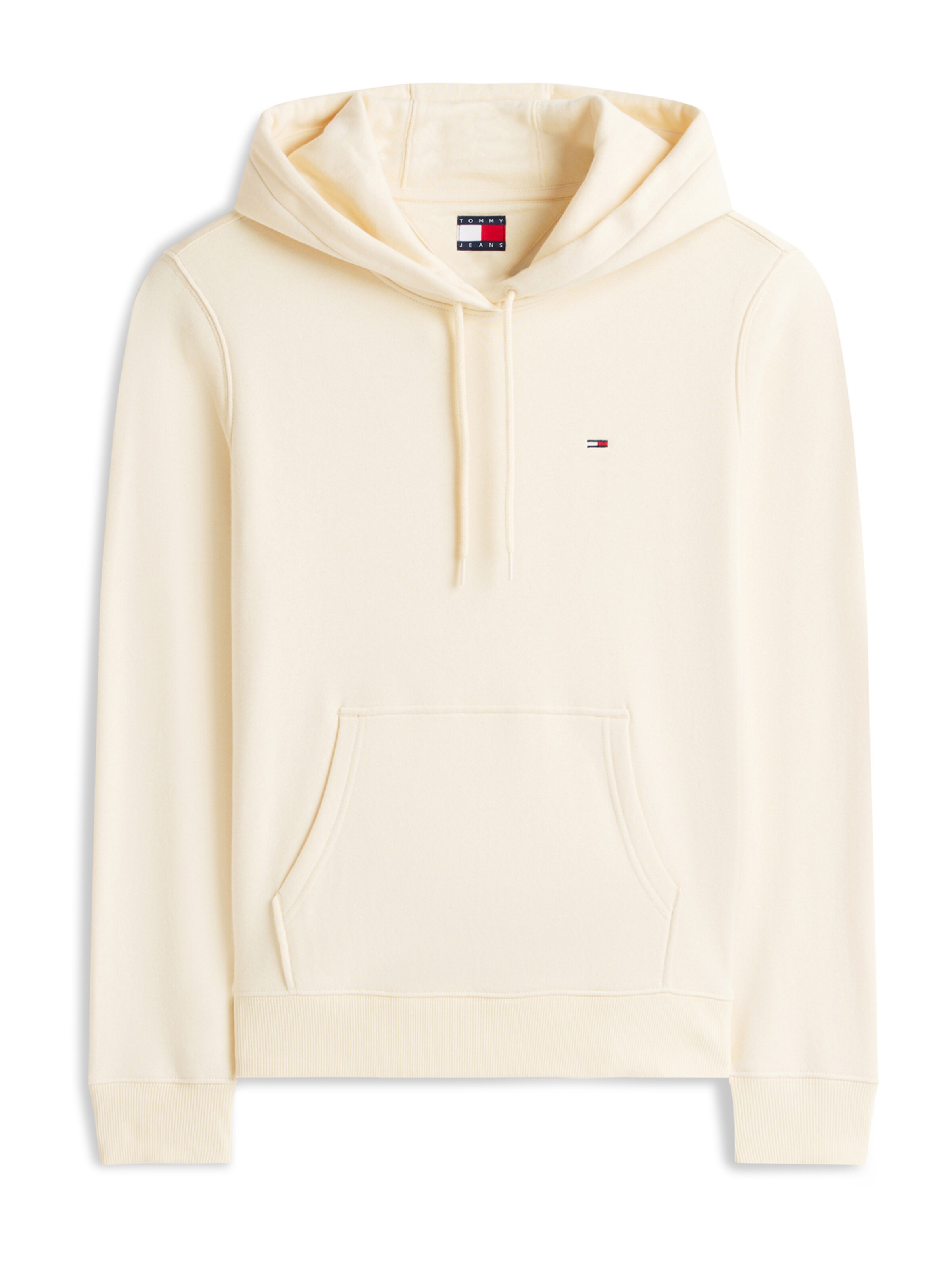 bēšs Tommy Jeans Sportisks džemperis: no priekšpuses