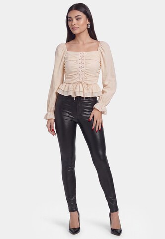 faina - Blusa en beige