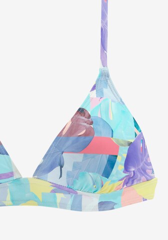 VENICE BEACH Trojuholníky Bikinový top - fialová
