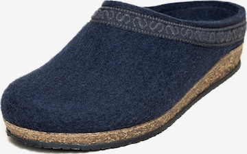 Stegmann Clogs 'Filzclogs Stegmann 108' in Blau: Vorderseite