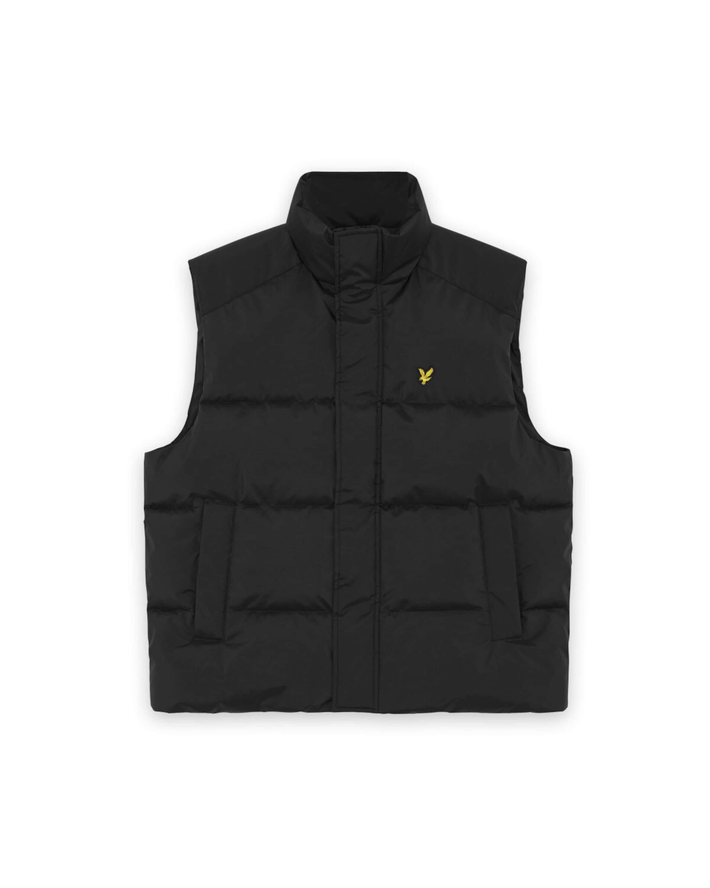 Lyle & Scott Bodywarmer in Zwart: voorkant