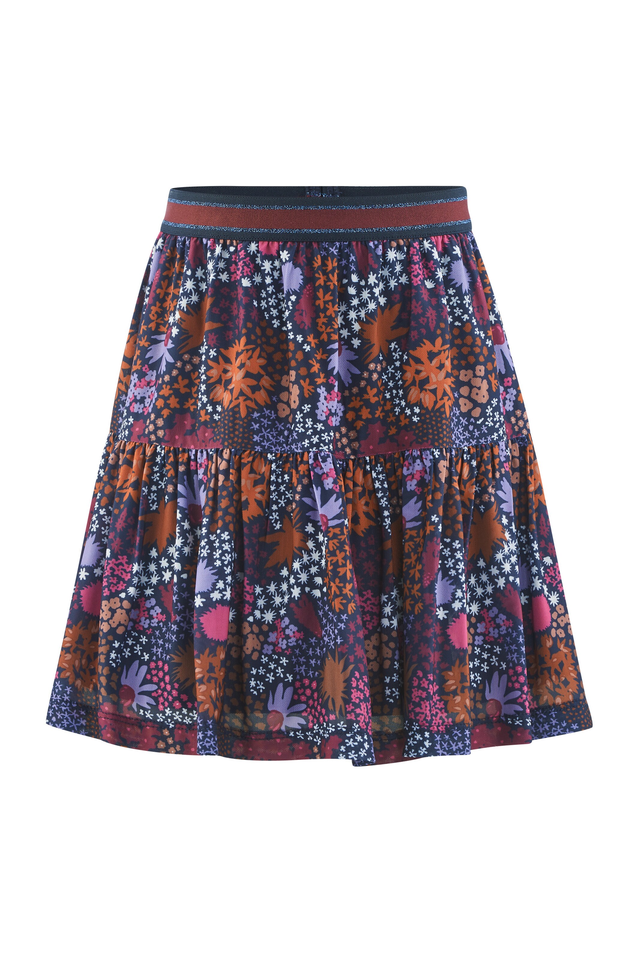 Fustă de la happy girls pe albastru: față