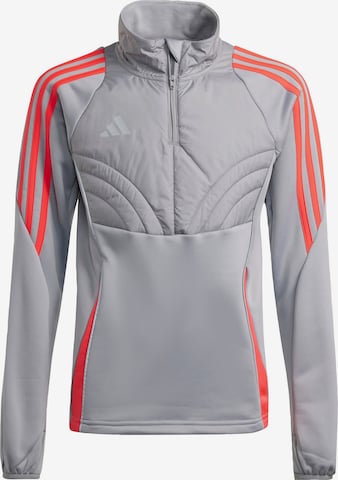 ADIDAS PERFORMANCE Sportsweatshirt in Grau: Vorderseite