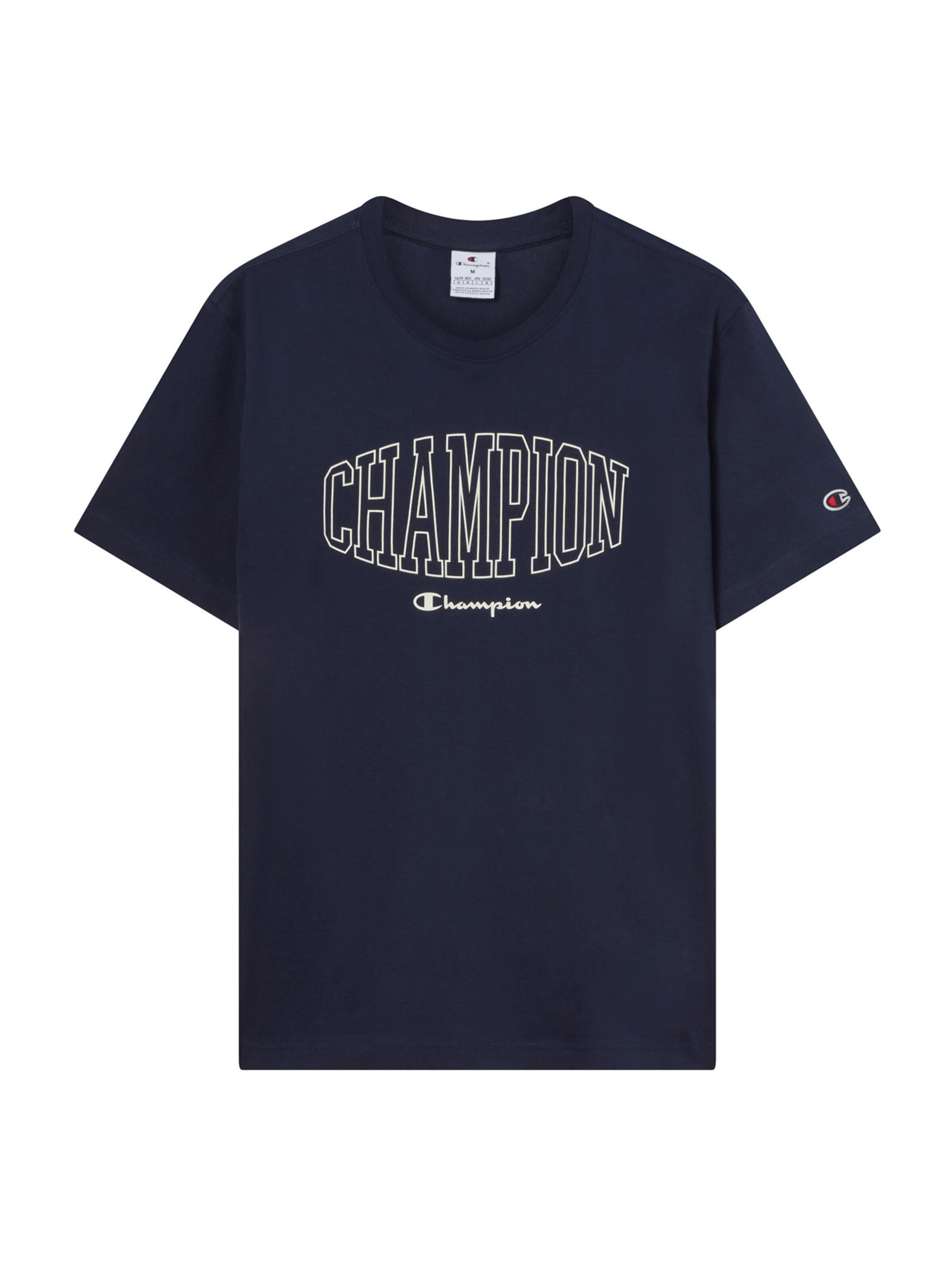 Champion Authentic Athletic Apparel T-Shirt in navy / weiß, Produktansicht