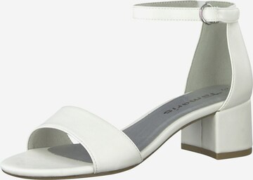 TAMARIS Sandals in White: front