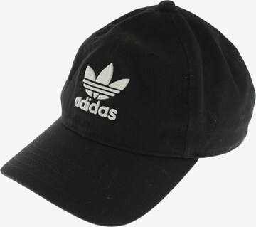 ADIDAS ORIGINALS Hat & Cap in One size in Black: front