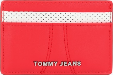 Tommy Jeans Portemonnee in Rood: voorkant