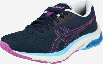 Chaussure de course 'Gel-Puls 12' ASICS en bleu : devant