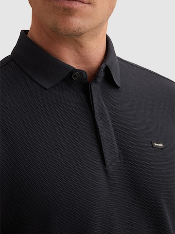 Maglietta 'Polo shirt in pique with texture' di VANGUARD in nero