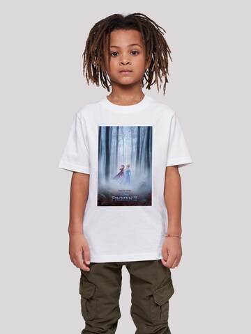 F4NT4STIC Shirt 'Frozen 2' in Wit: voorkant