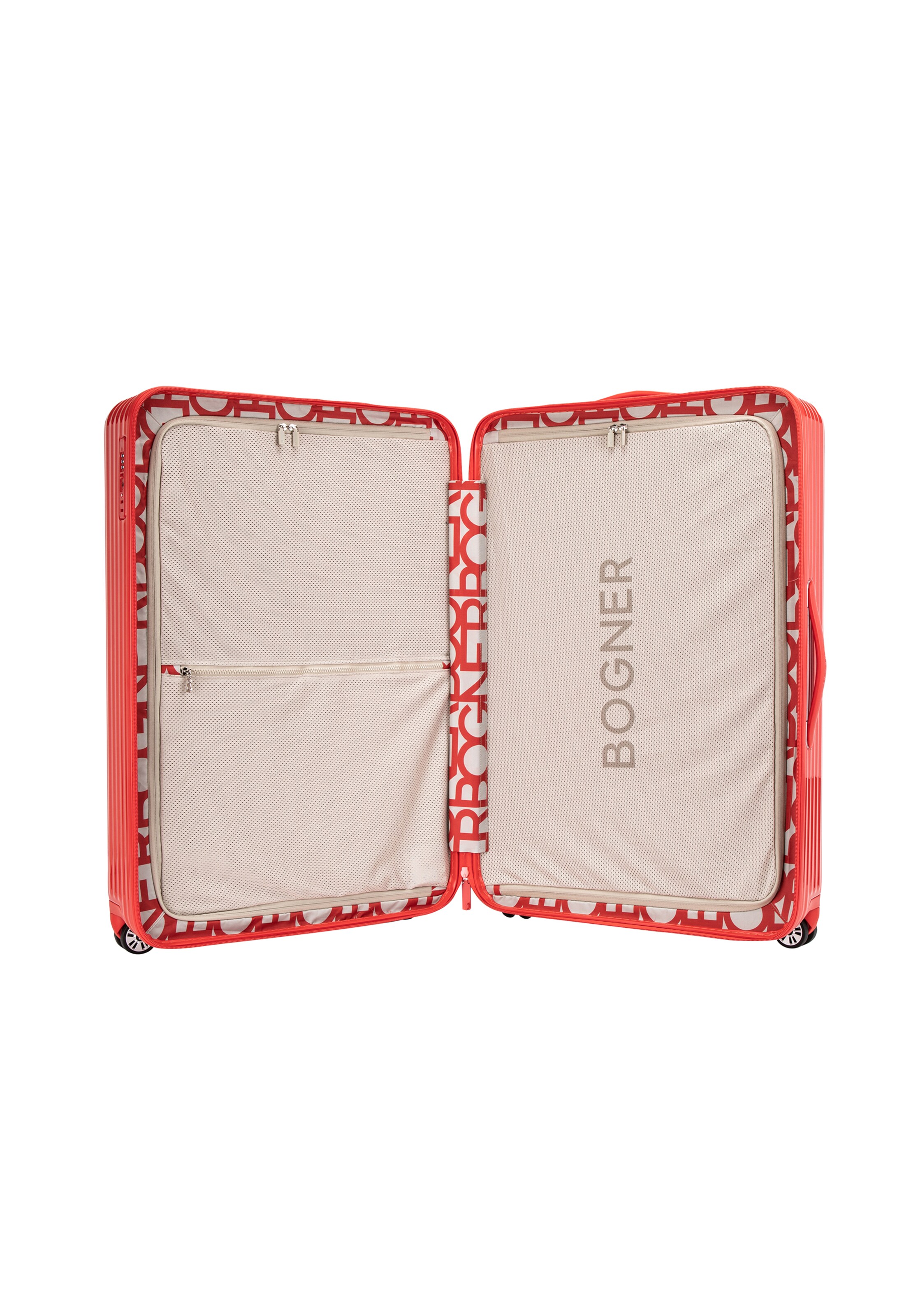 BOGNER Trolley 'Piz' in Rood