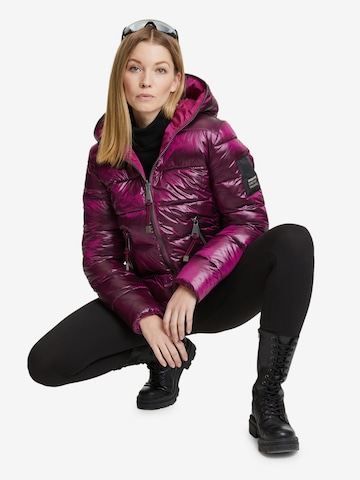 Betty Barclay Winter Jacket in Purple