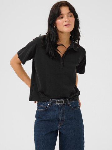 T-shirt 'AbbyMW' My Essential Wardrobe en noir : devant