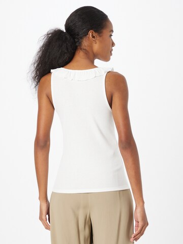 Pepe Jeans - Top 'Dorina' en blanco