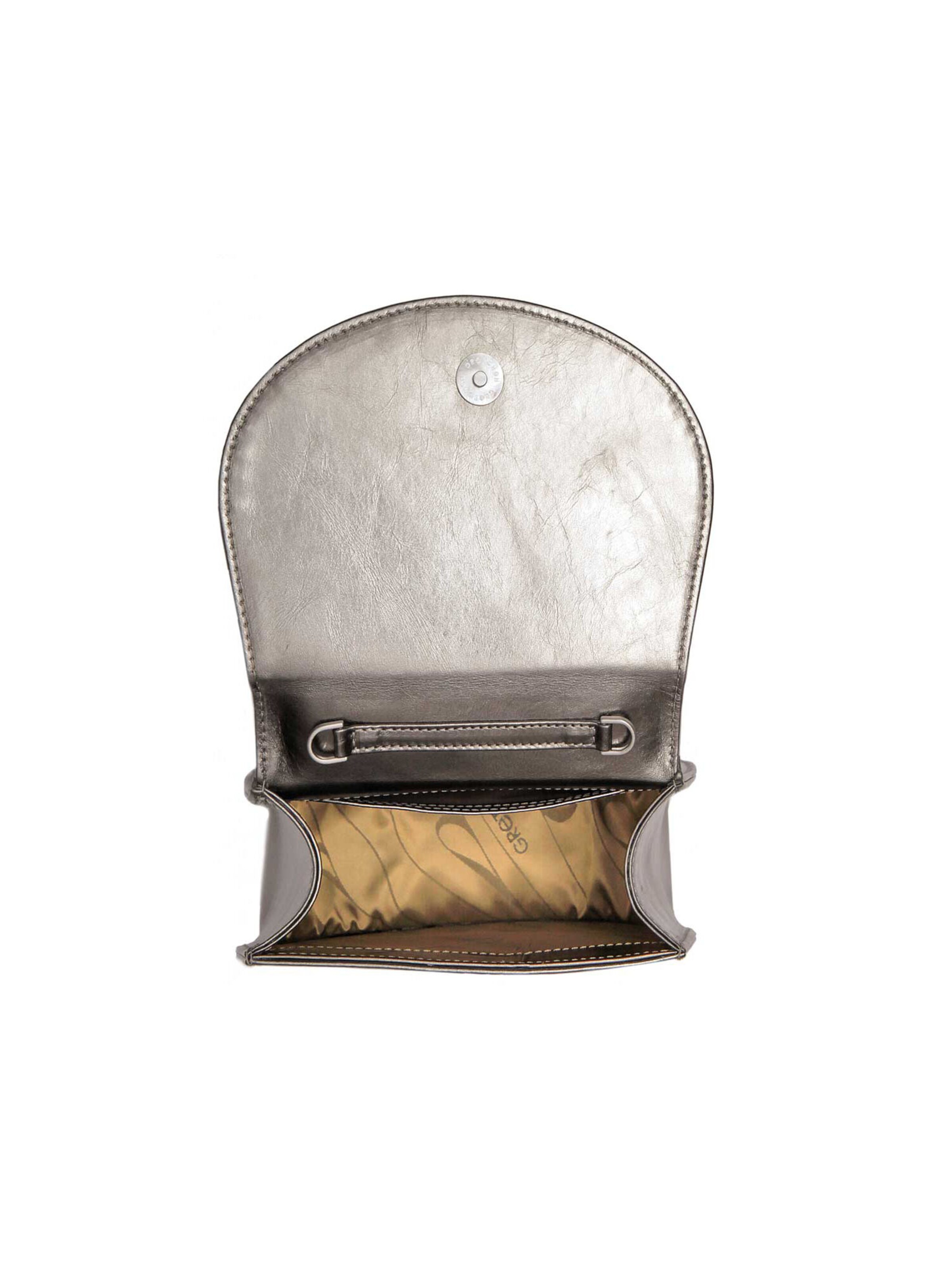 Gretchen Handbag 'Ebony' in Silver