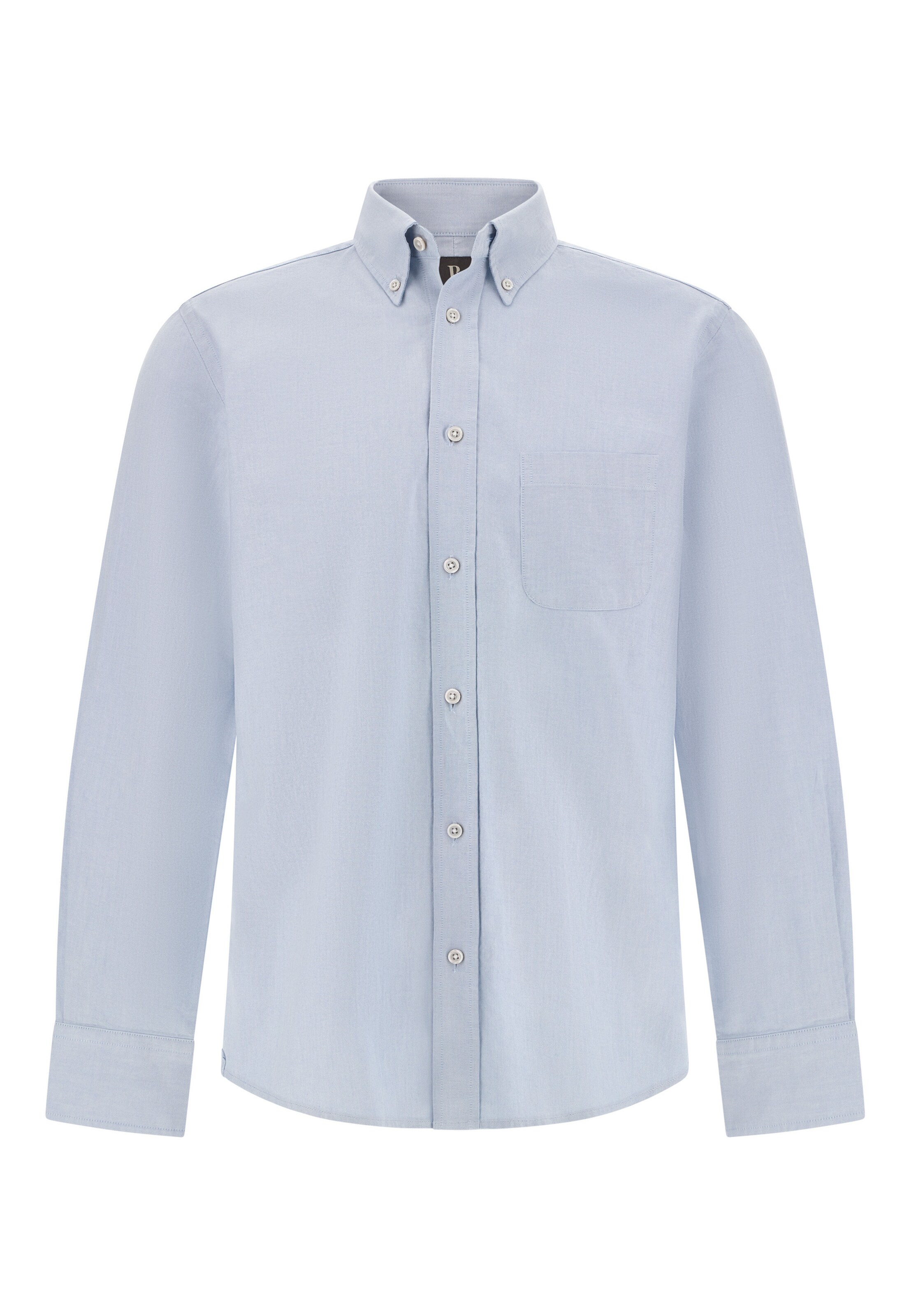 Boggi Milano Regular Fit Hemd 'B Sustainable' in Blau: Vorderseite