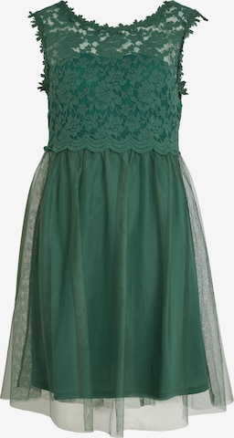 Robe de cocktail 'Connie' VILA en vert : devant