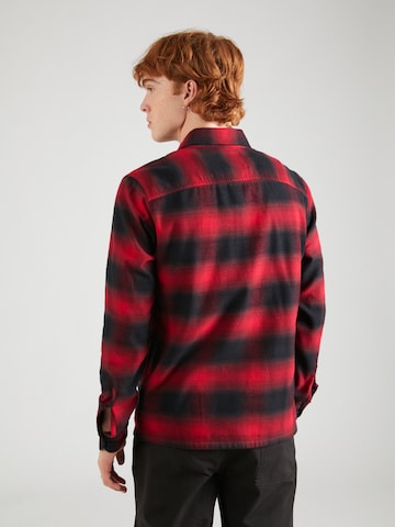 HOLLISTER Comfort fit Button Up Shirt in Red