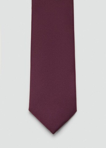 MANGO MAN Tie 'Basic6' in Red