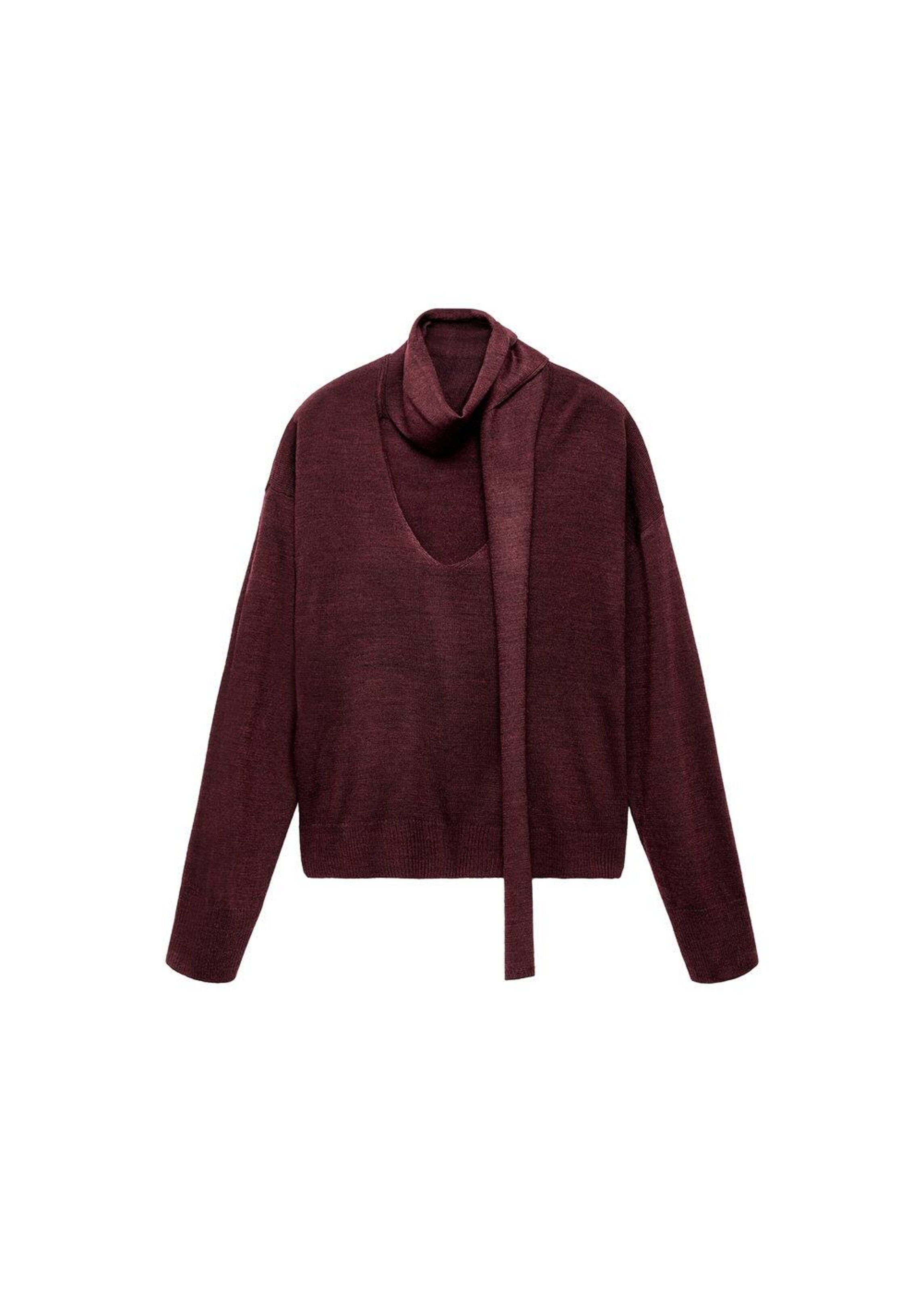 MANGO Sweater 'Laia' in Wine red, Item view